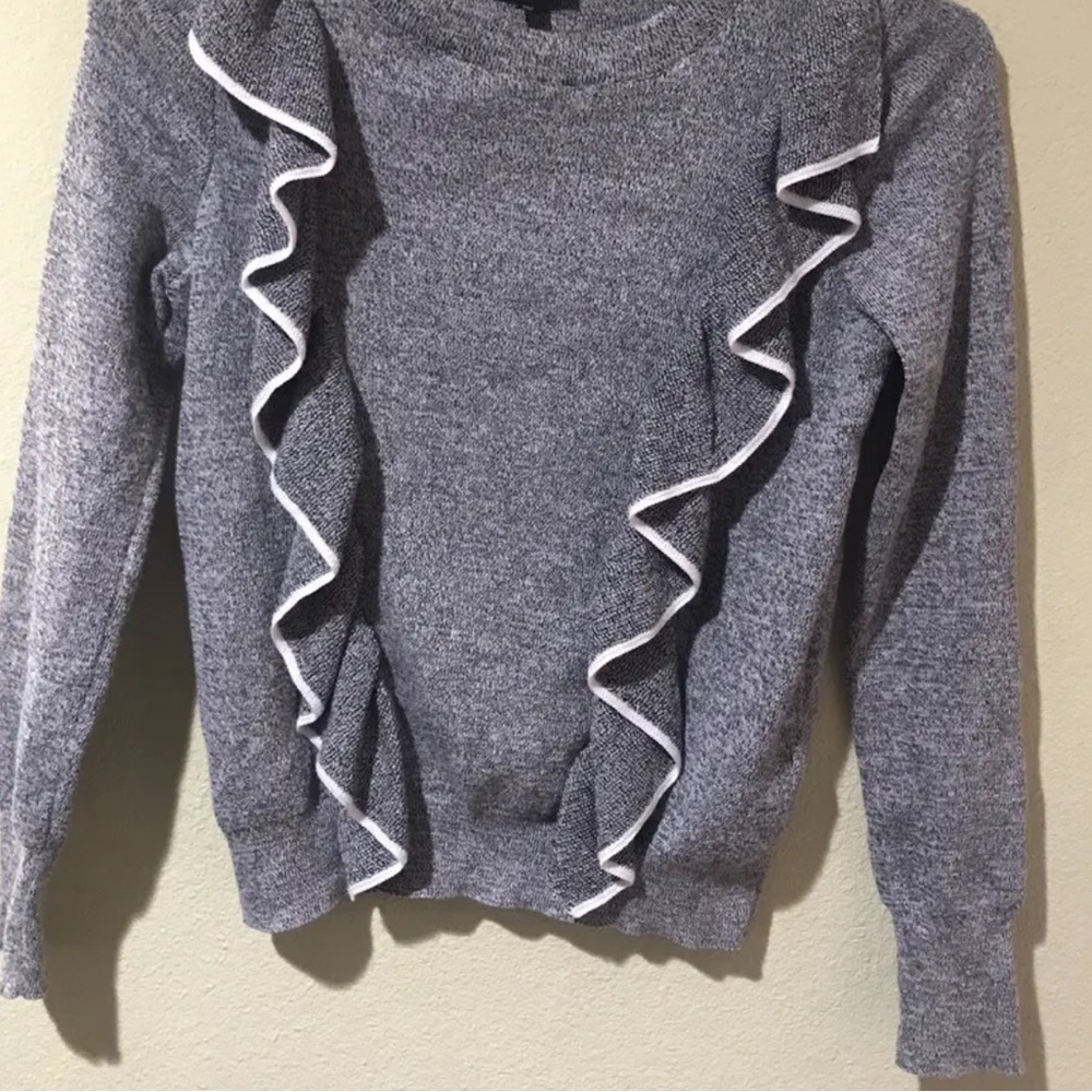 Topshop ruffle sweater excellent used condition